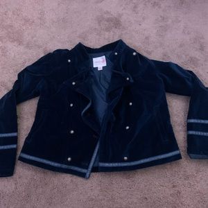 Navy Blue Unique Sailers Coat